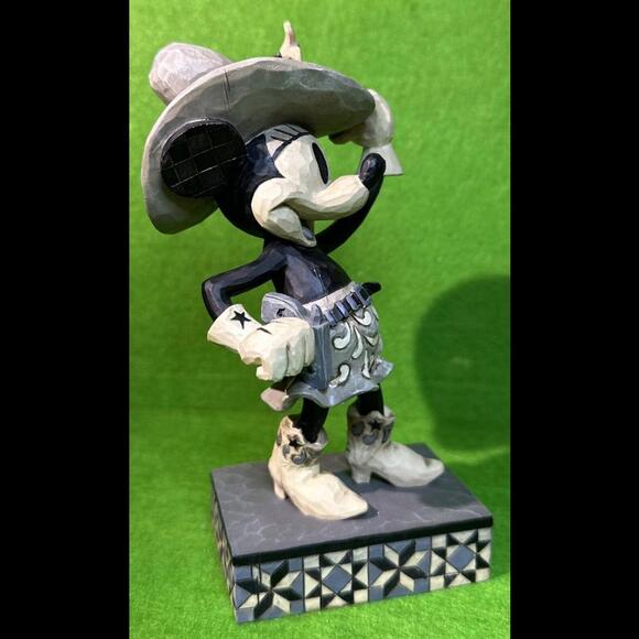 Jim Shore & DISNEY ~ Cutest Cowgirl On The Range  6" Retro Minnie Mouse Figurine - Picture 4 of 9